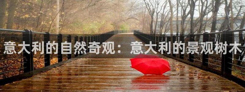 新宝gg辅助：意大利的自然奇观：意大利的景观树木