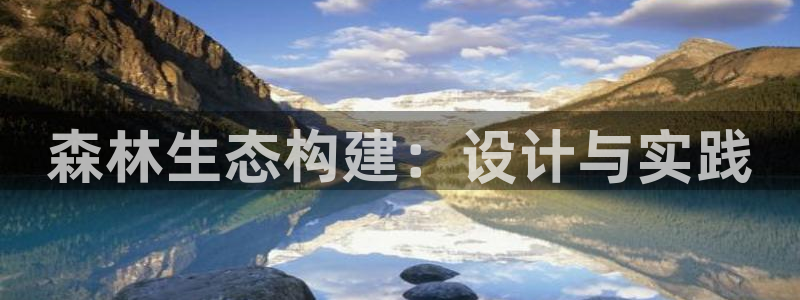 新宝gg评论：森林生态构建：设计与实践